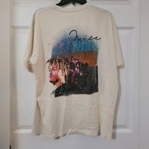 Men Size XL Juice World Legdens Never Die T shirt color Creme